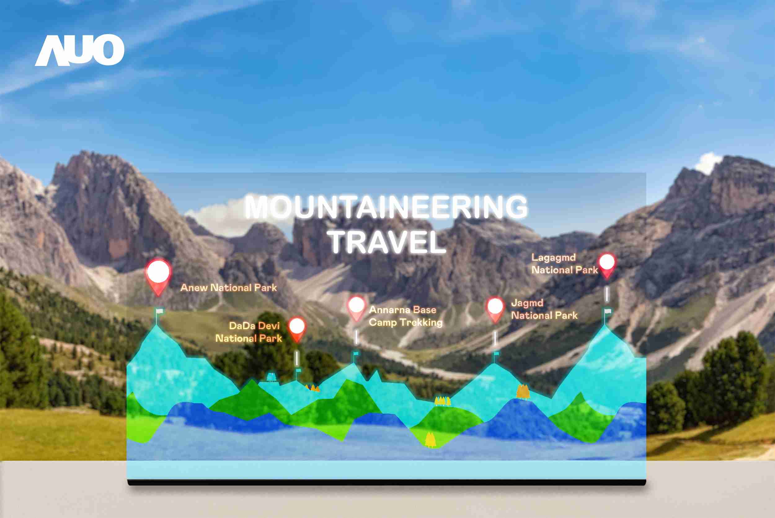 william威廉中文官网展示全球单片尺寸最大(*)42吋透明Micro LED显示器拼接而成的〝64吋透明Micro LED显示器〞，，，具备高透明度、、、、1,000 nits高亮度、、、广色域、、、采用三边无边框的无缝拼接等多重特色，，呈现超高清、、细腻画质而不遮挡后方视觉，，，，满足层峰需求，，，可广泛运用于零售、、、、艺术展览或商业空间等场域